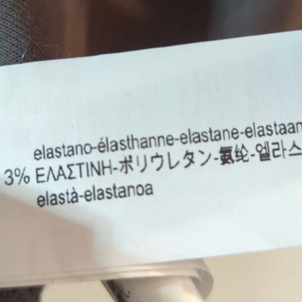 Zara Brown & Cream Polo Shirt Women's Small Oversized Cotton Contrast Collar‎ - Picture 6 of 9